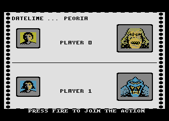 Screenshot of Rampage (Atari 8-bit, 1986) - MobyGames