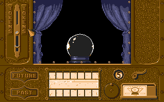 Theme Park Mystery (Amiga) screenshot: Crystal ball