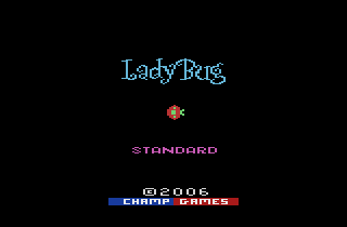 Lady Bug (Atari 2600) screenshot: Title Screen