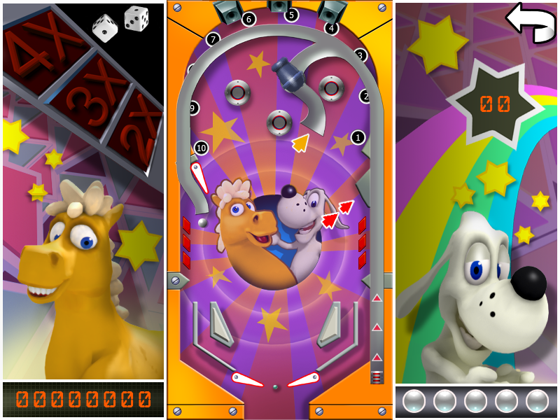 Willy & Boris: 10 Fun Games (Windows) screenshot: Memory game - game in progress