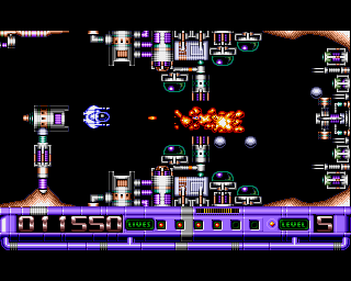 Slayer (Amiga) screenshot: Fortunately these mines can be destroyed...