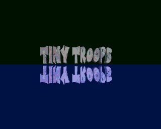 Tiny Troops (Amiga) screenshot: Loading screen