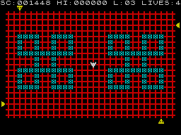 Transversion (ZX Spectrum) screenshot: Level 3.