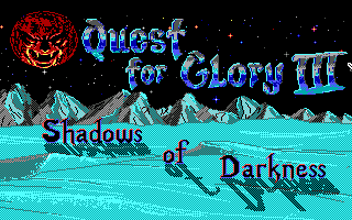 Quest for Glory II: Trial by Fire (Amiga) screenshot: Watch the end sequence to the end and you will see the incense for the third part which happened to be the fourth ;-)