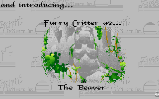 Planet of Lust (Amiga) screenshot: Furry critter