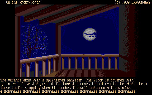 Ooze: Creepy Nites (Amiga) screenshot: Railing