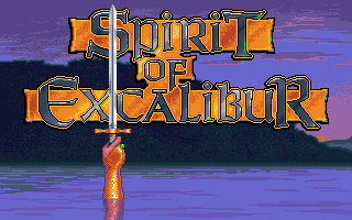 Spirit of Excalibur (Amiga) screenshot: Title screen