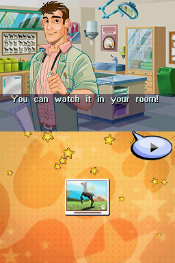 Imagine: Animal Doctor Care Center (Nintendo DS) screenshot: Reward?