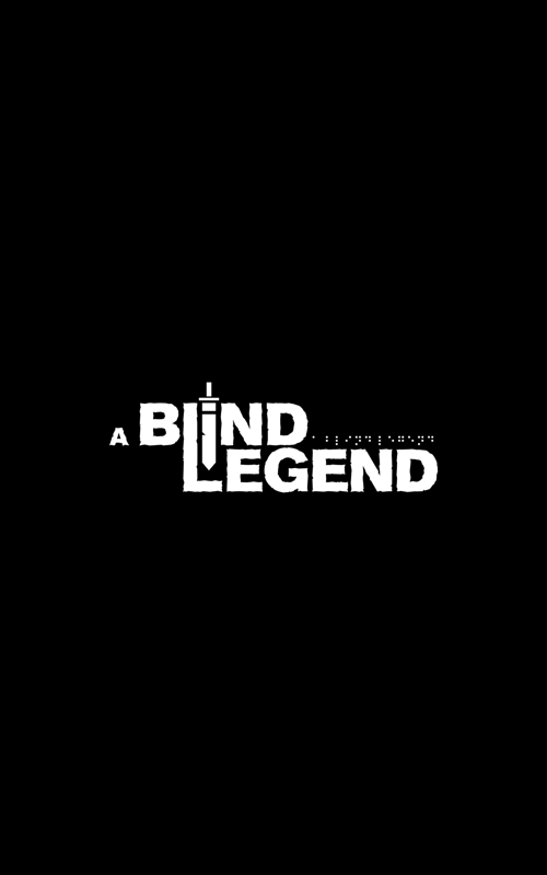 A Blind Legend (Android) screenshot: Title screen