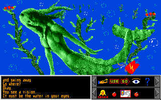 Sex Olympics (Amiga) screenshot: Mermaid