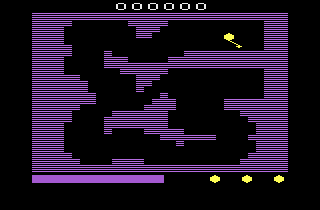 Crazy Balloon (Atari 2600) screenshot: Level 6
