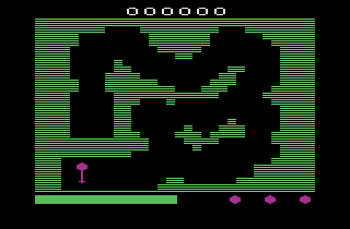 Crazy Balloon (Atari 2600) screenshot: Level 7