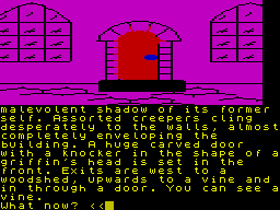 The Price of Magik (ZX Spectrum) screenshot: Starting point