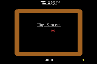 Ram It (Atari 2600) screenshot: Top scores