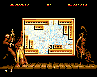 Devious Designs (Amiga) screenshot: Spanish level