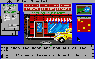 Déjà Vu II: Lost in Las Vegas (Atari ST) screenshot: Joe's.