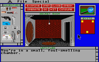 Déjà Vu II: Lost in Las Vegas (Atari ST) screenshot: Well, they need to invest in some air fresheners!