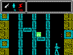 TUJAD (ZX Spectrum) screenshot: Labyrinth.