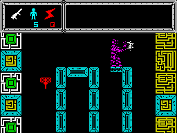 TUJAD (ZX Spectrum) screenshot: A <i>Gen 19</i> was destroyed.