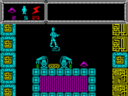 TUJAD (ZX Spectrum) screenshot: Another type of ammunition.