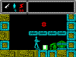 TUJAD (ZX Spectrum) screenshot: Another part for the new <i>Emotion Damper Systems (EDS)</i>.