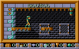 Robin Hood: Legend Quest (Amiga) screenshot: Moving platform