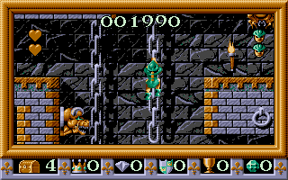 Robin Hood: Legend Quest (Amiga) screenshot: Chains