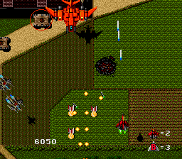 Raiden (TurboGrafx-16) screenshot: This seems about right...