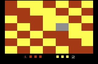 Mental Kombat (Atari 2600) screenshot: The battle begins