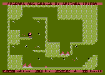 Screenshot of Crystal Raider (Atari 8-bit, 1986) - MobyGames