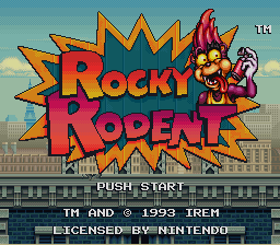 Rocky Rodent (1993) - MobyGames