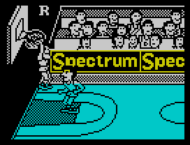 Fernando Martín Basket Master (ZX Spectrum) screenshot: Tremendous...