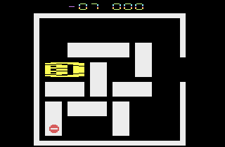 Jammed (Atari 2600) screenshot: Puzzle 1