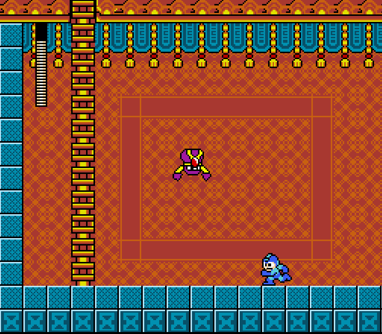 Street Fighter X Mega Man (Windows) screenshot: Dhalsim's stage. These enemies have rather tough pattern