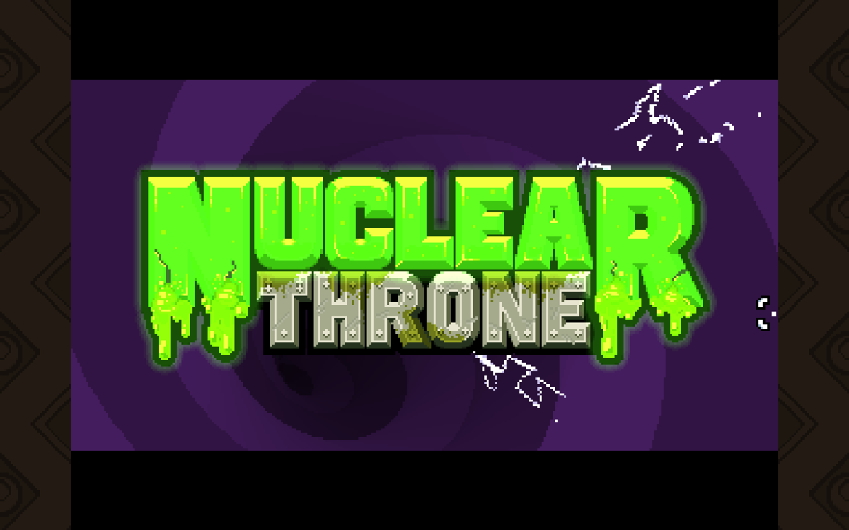 Nuclear Throne (Windows) screenshot: Title screen