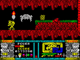 Jungle Warrior (ZX Spectrum) screenshot: The fourth charging mechanism.