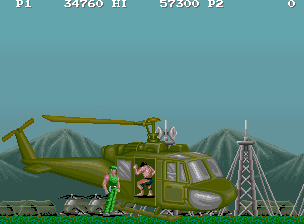M.I.A.: Missing in Action (Arcade) screenshot: OK, looks like our mission here is accomplished