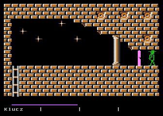 Demon (Atari 8-bit) screenshot: Closed doors