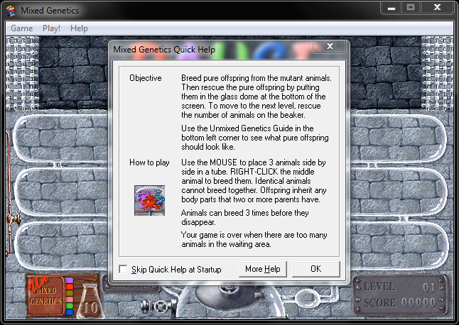 Screenshot of Microsoft Entertainment Pack: The Puzzle Collection (Windows, MobyGames