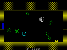 Doomsday Castle (ZX Spectrum) screenshot: Door's open