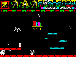 Egghead 2 (ZX Spectrum) screenshot: In-game screen.