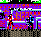 Mortal Kombat 4 (Game Boy Color) screenshot: The winner will be announced in some instants, just wait!