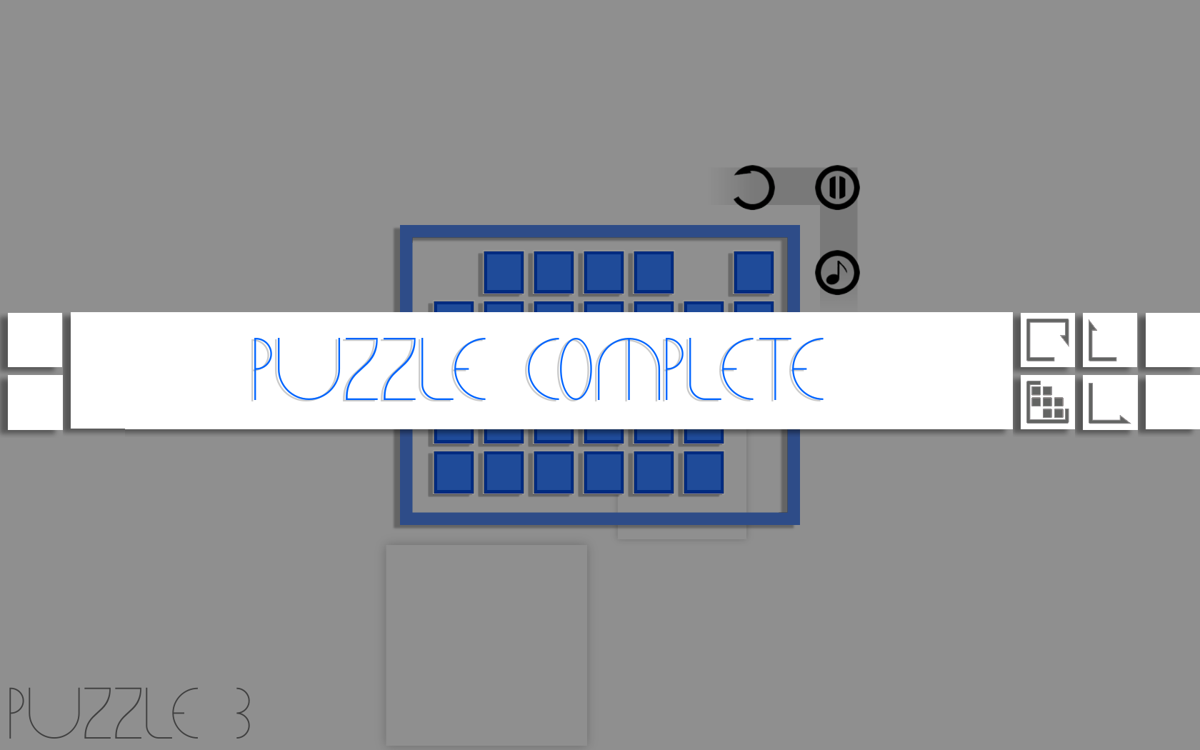 Wave Mechanics (Windows) screenshot: Puzzle complete