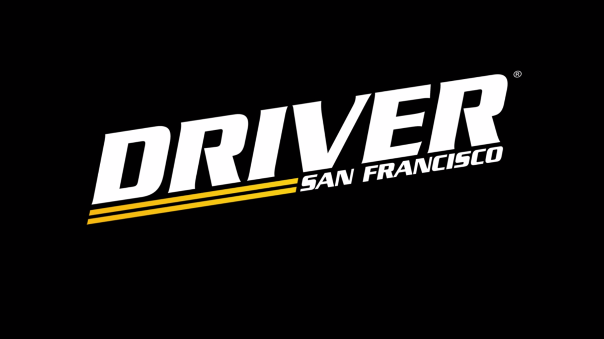 Driver: San Francisco (Windows) screenshot: Game's title shown during the cutscene