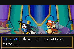 Klonoa 2: Dream Champ Tournament (Game Boy Advance) screenshot: Intro
