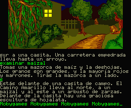 The Wizard of Oz (MSX) screenshot: Farmhouse