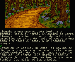 The Wizard of Oz (MSX) screenshot: Path