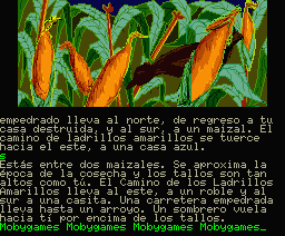 The Wizard of Oz (MSX) screenshot: Corn field
