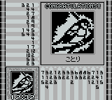 Picross 2 (Game Boy) screenshot: Er...it's a...fish?