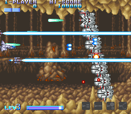 Screenshot of Earth Defense Force (Arcade, 1991) - MobyGames